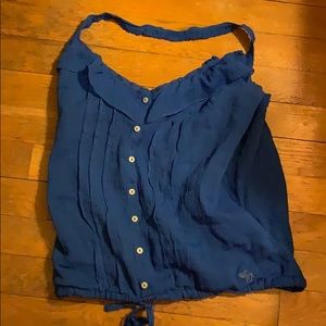 medium blue tank top